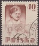 Poland 1956 Characters 40 GR Brown Scott 742